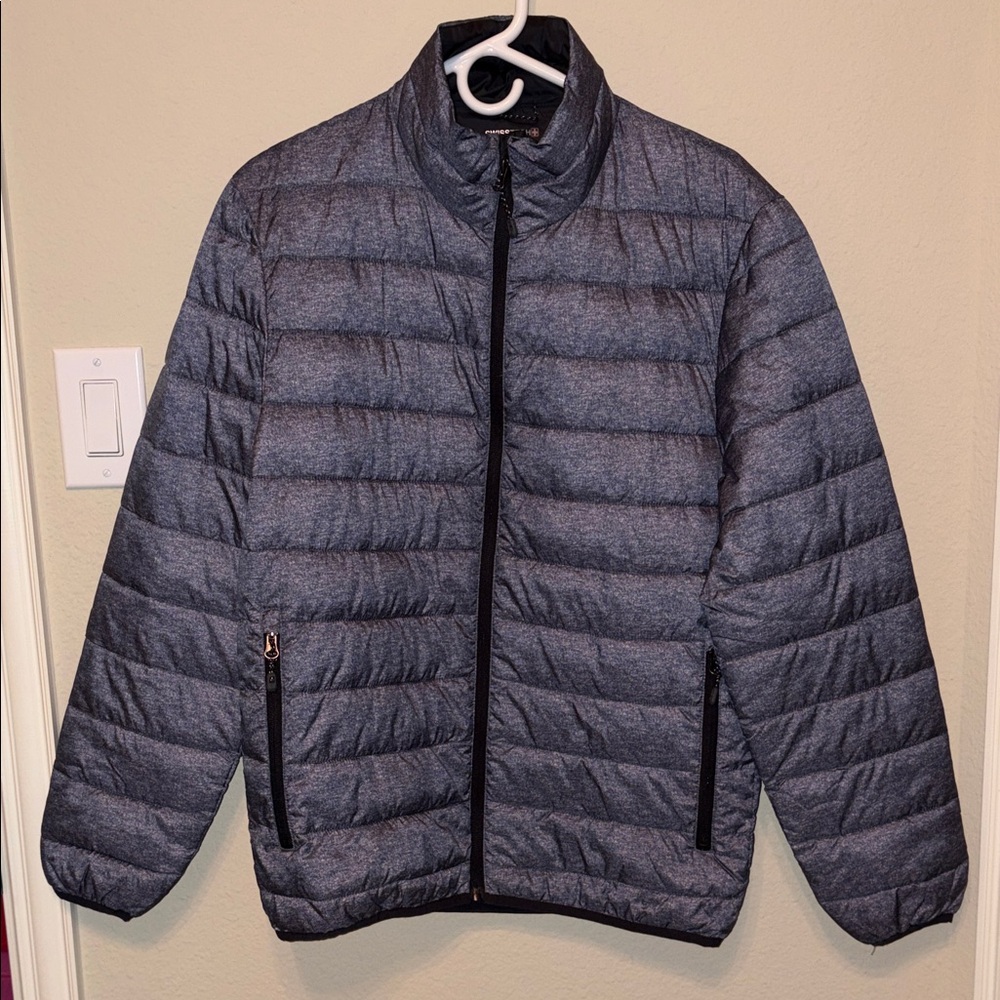 Swiss Tech Gray Puffer Jacket